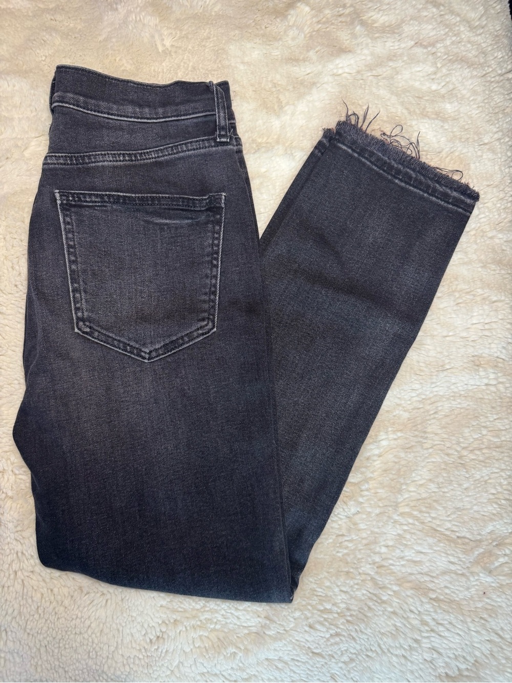 GAP Vintage Slim High Rise Black Jeans Size 27 / 4R